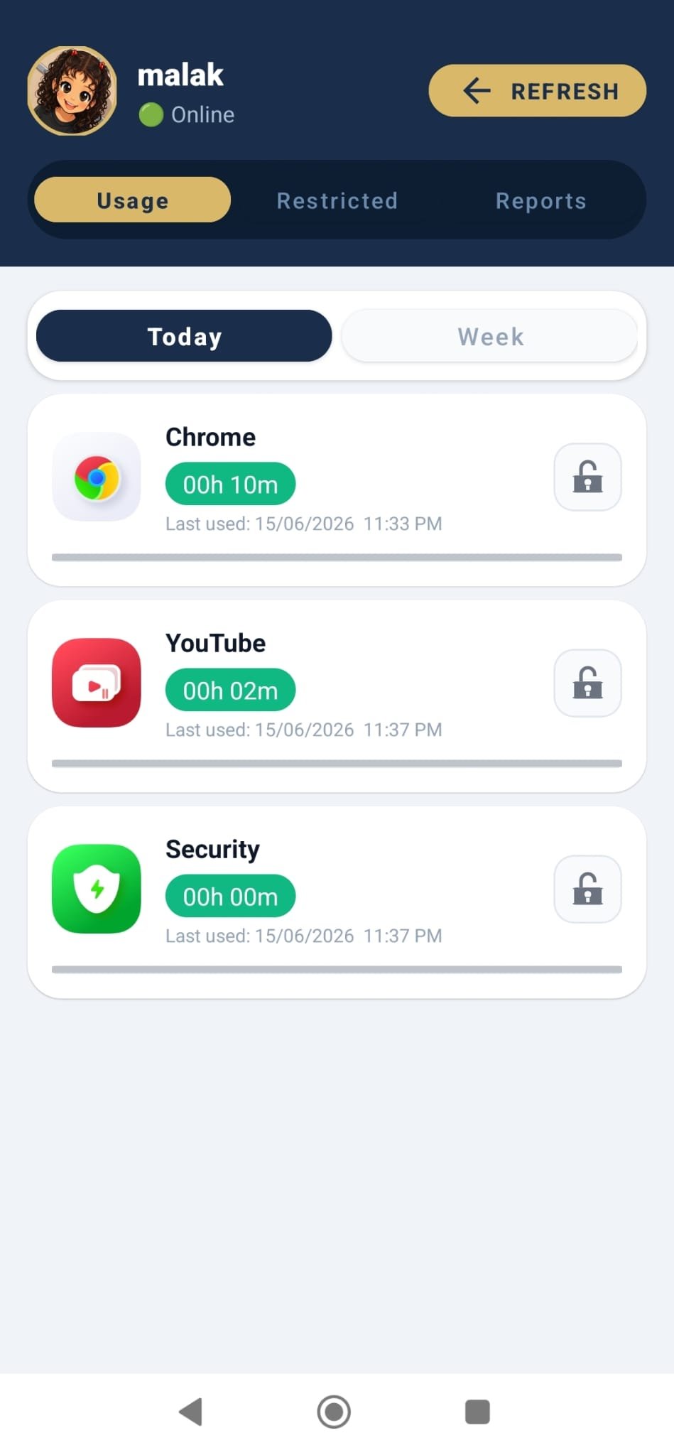 App Usage