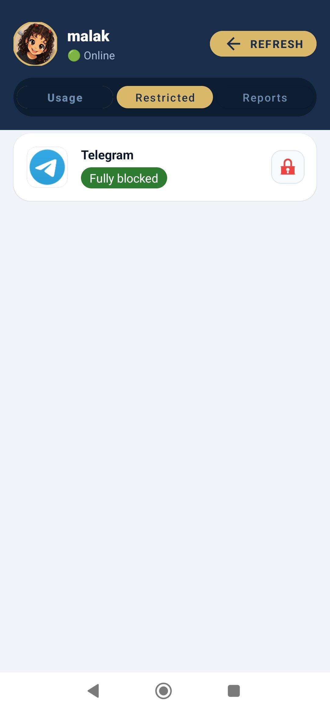 Blocked Apps