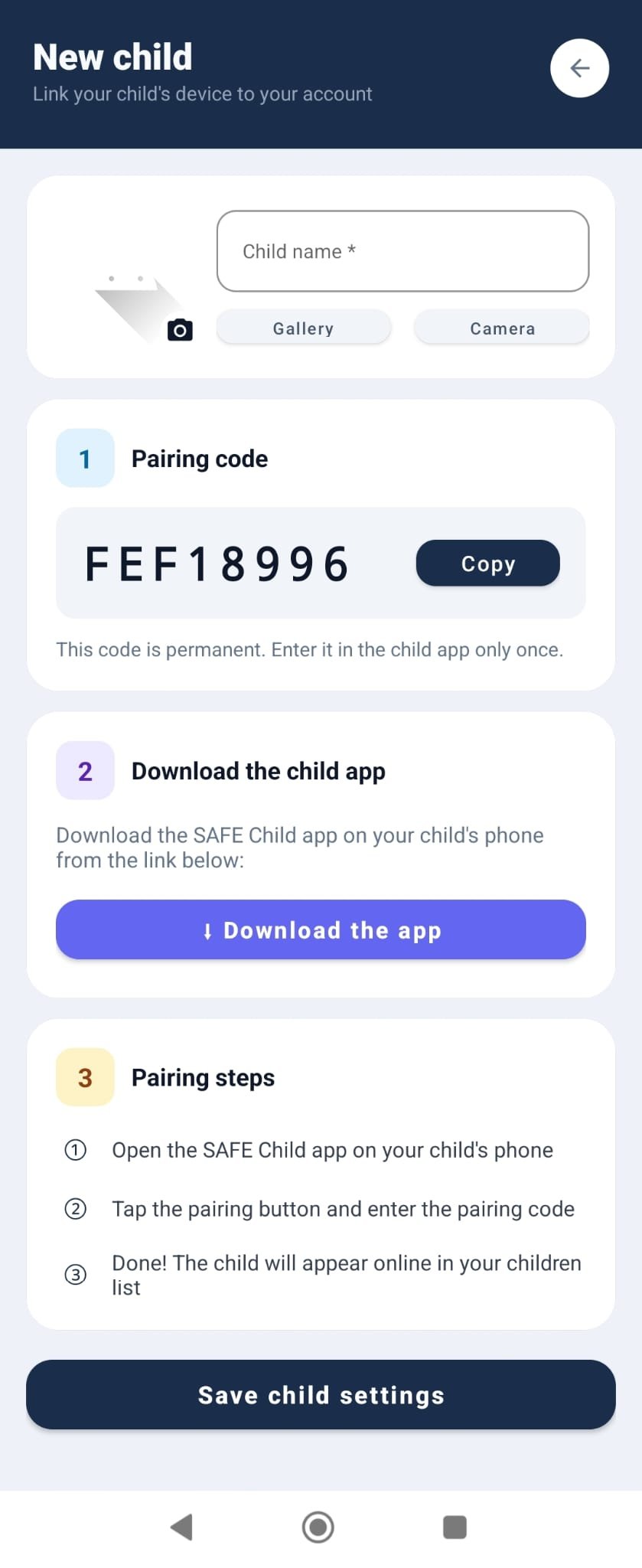 Link Account