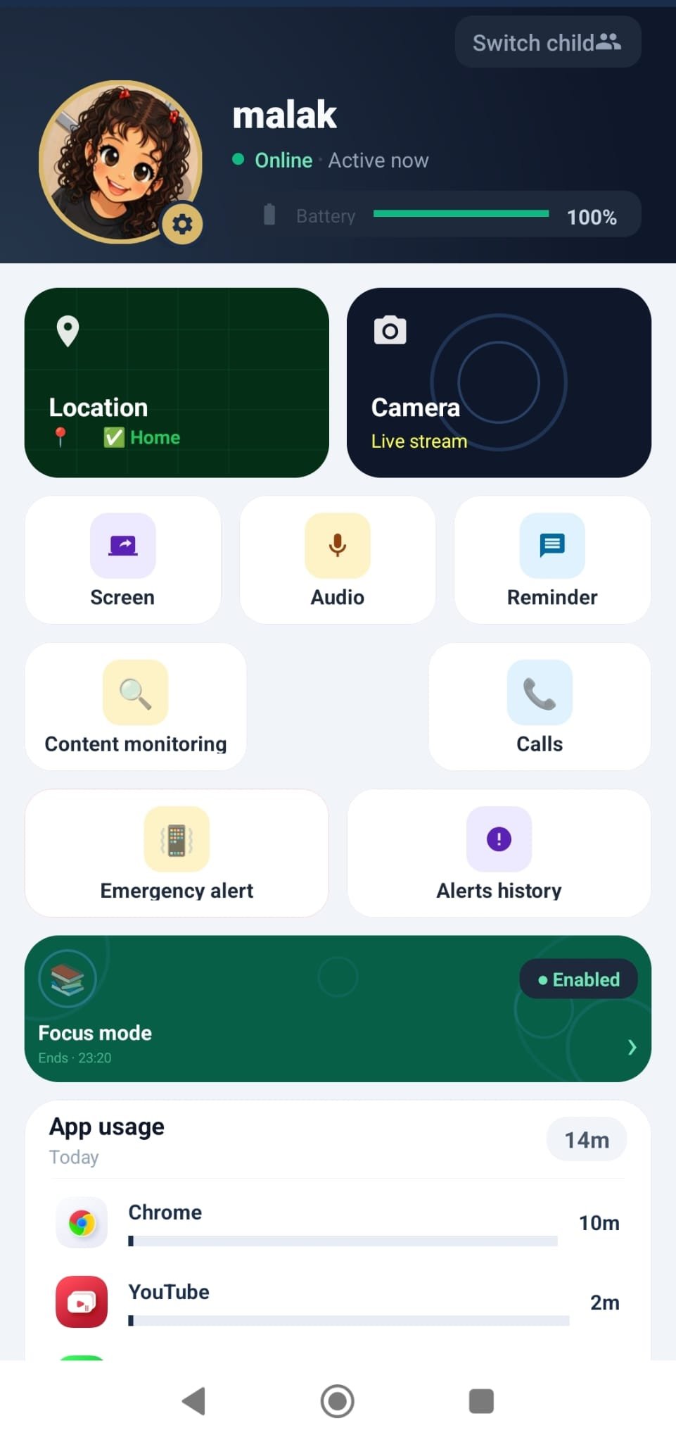 SAFE Parent App