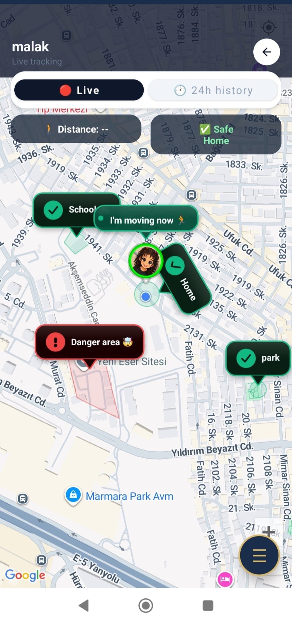 Live Location