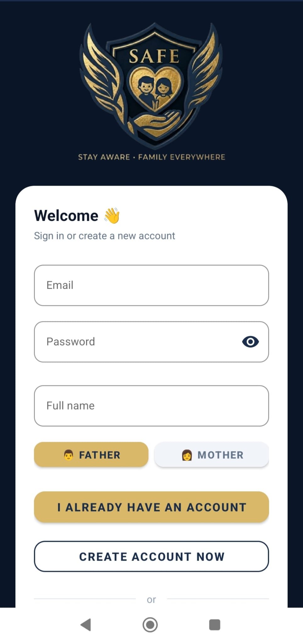 Create Account