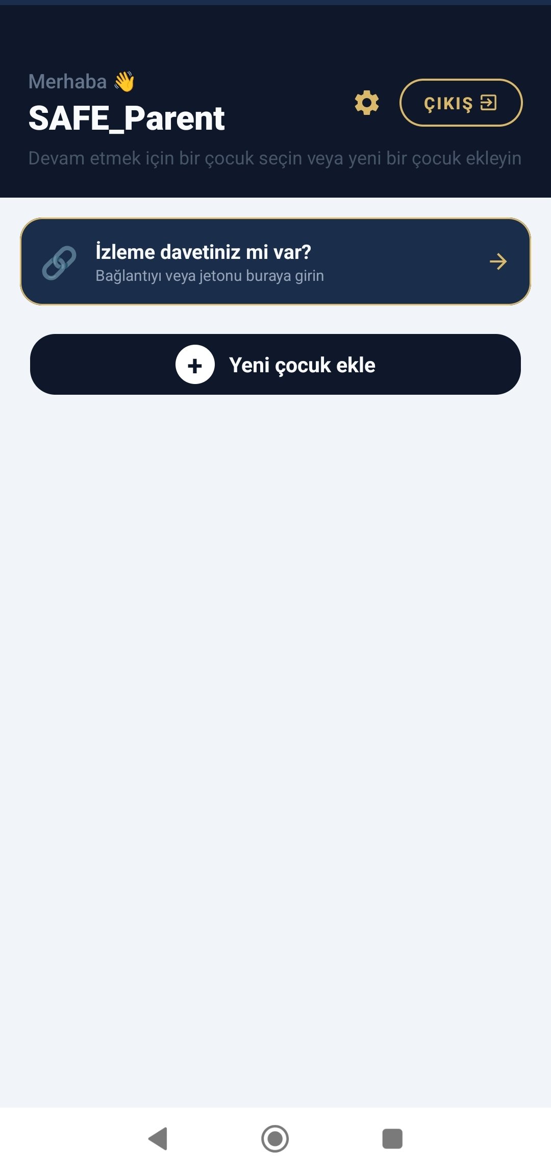 Çocuk Ekle